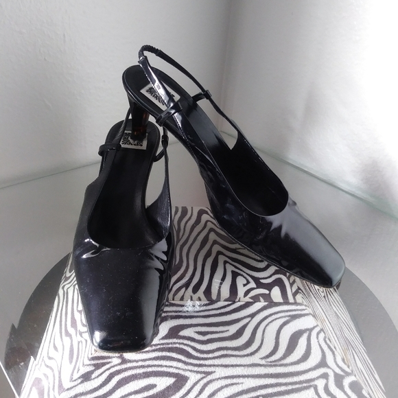 ANNE KLEIN Patent leather sling - Picture 1 of 1